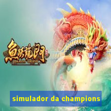 simulador da champions